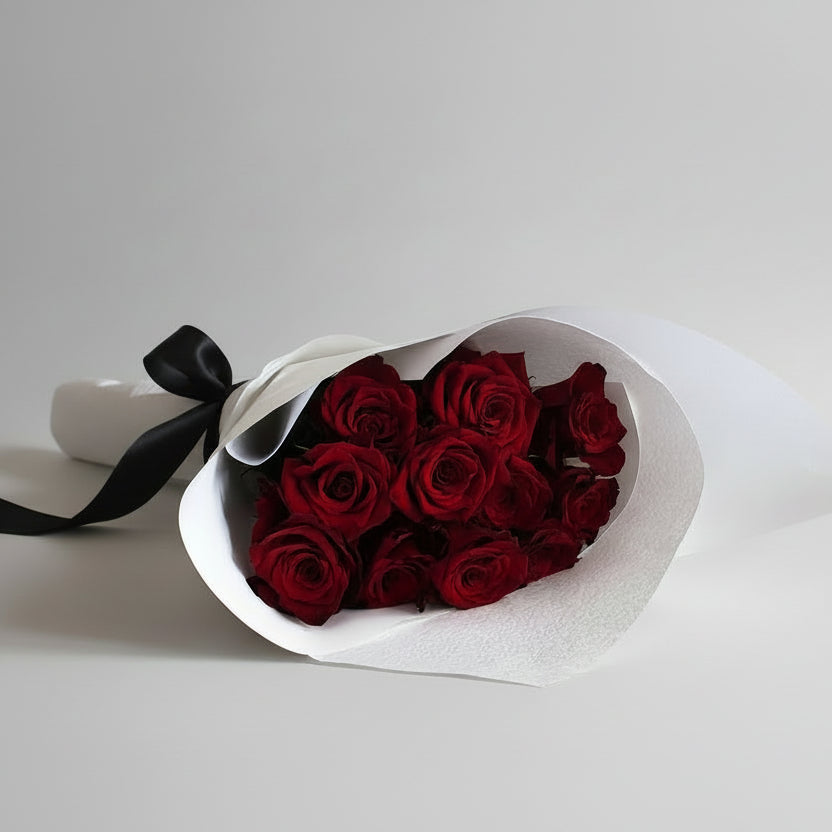 Red Rose Wrap – Ivy&TwigFlorist